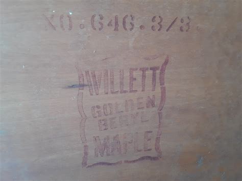 What is the approximate value of a willet golden beryl maple